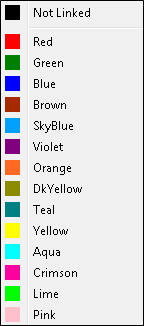 Linking Symbols Colors